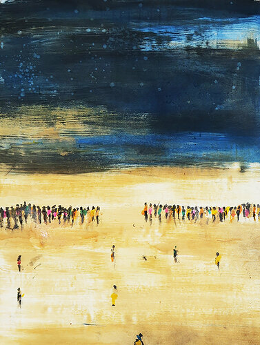 FRONTERAS de RAMAT Antonio Ramos Osorio, Obra en papel a la venta en Singulart