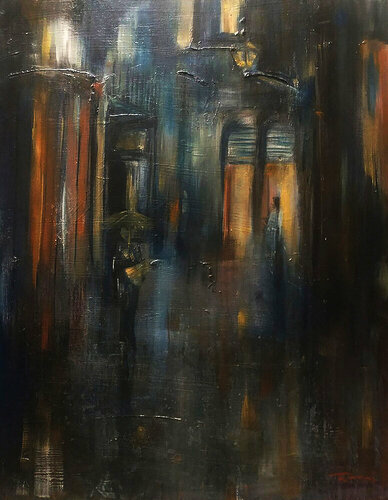 BARCELONA GOTICO de RAMAT Antonio Ramos Osorio, Pintura a la venta en Singulart