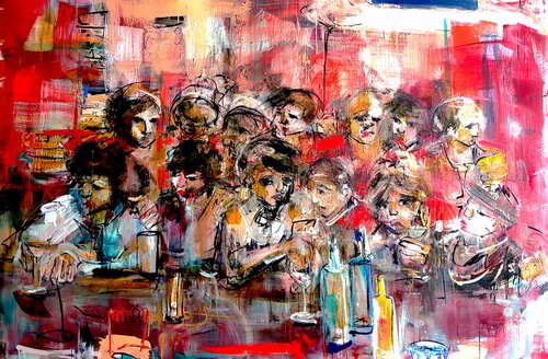 RAMAT AT "SPACE" de RAMAT Antonio Ramos Osorio, Pintura a la venta en Singulart