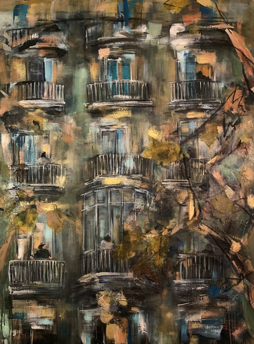 CARAS  DE BARCELONA de RAMAT Antonio Ramos Osorio, Pintura a la venta en Singulart