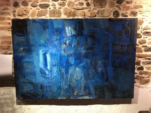 La condanna del tempo de Fabrizio Korfu, Pintura a la venta en Singulart