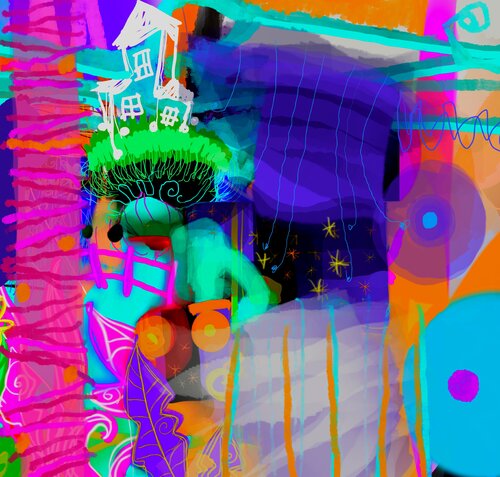 Dimensione parallela von Fabrizio Korfu, Digital kaufen auf Singulart
