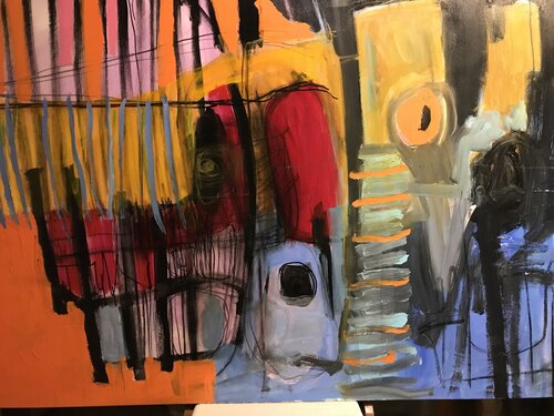 Razionalità ed emozione de Fabrizio Korfu, Pintura a la venta en Singulart