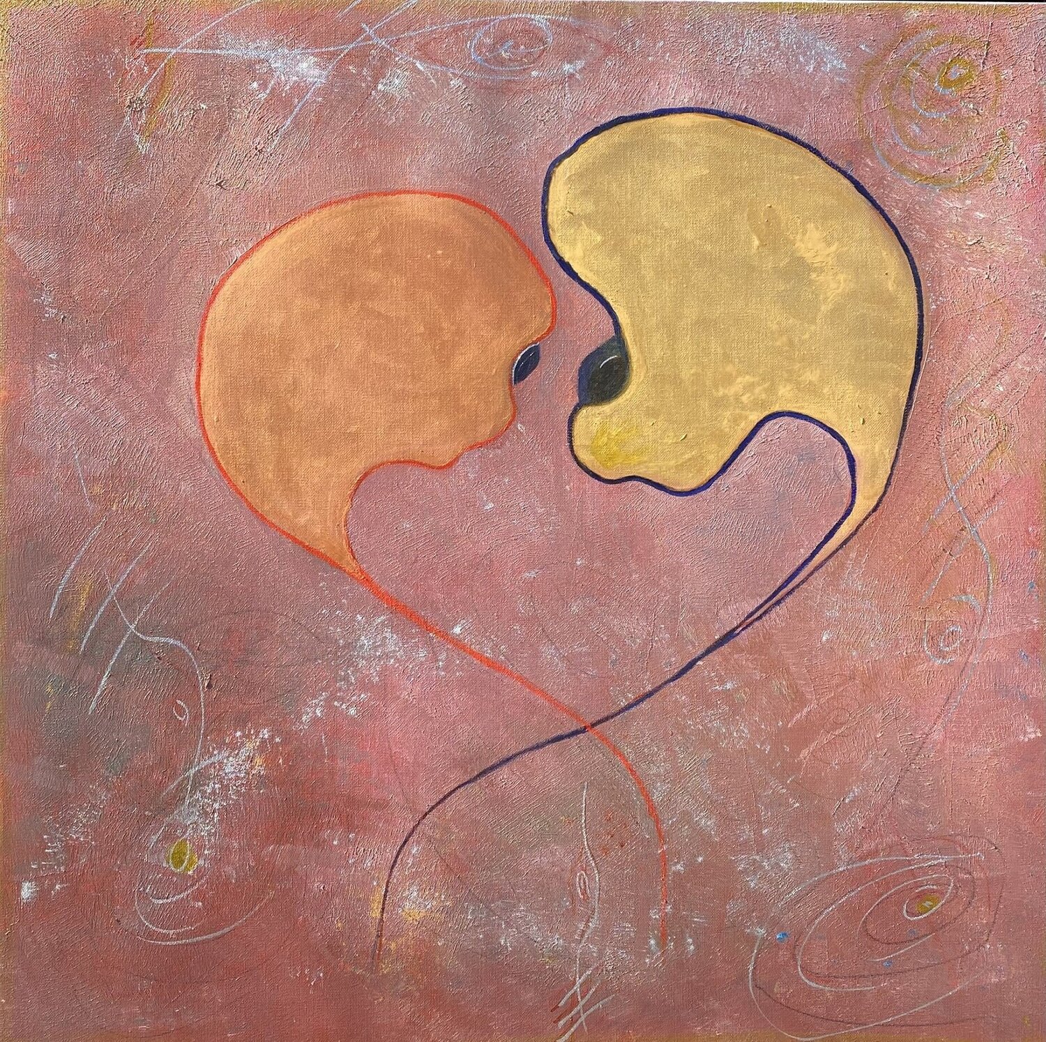 Falling in Love Ana Kala Dipinto originale in vendita