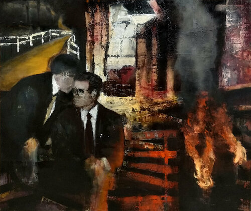 The message par Jarik Jongman, Peinture en vente sur Singulart