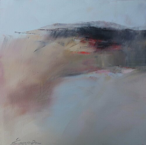 Paysage rouge di EVA GOHIER, Pittura in vendita su Singulart