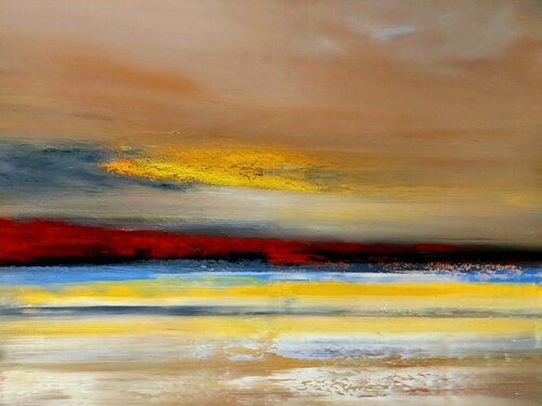 The day after (Freiheit) van Christian v. Grumbkow, Schilderij te koop op Singulart