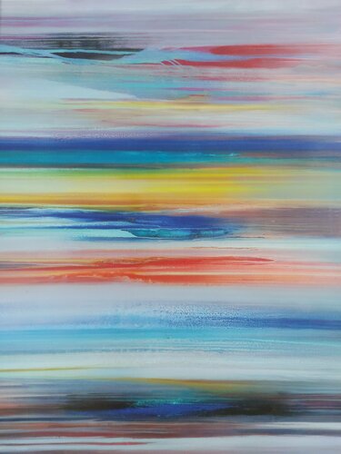 Hazy Veil, 5 van Christian v. Grumbkow, Schilderij te koop op Singulart