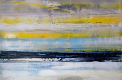 Turner  sunrise revisited van Christian v. Grumbkow, Schilderij te koop op Singulart