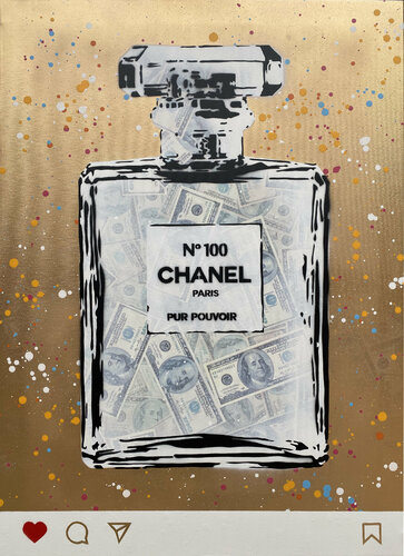 Nº 100 (PUR POUVOIR) VERSION 2 par Michel Acosta Perez, Peinture en vente sur Singulart