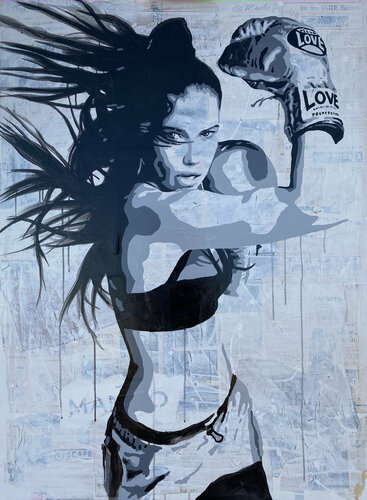 K.O di Michel Acosta Perez, Pittura in vendita su Singulart