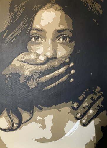 EL GRITO MUDO de Michel Acosta Perez, Pintura a la venta en Singulart