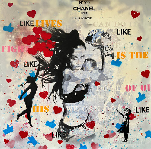 WE CAN DO IT van Michel Acosta Perez, Schilderij te koop op Singulart