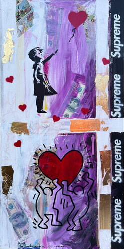 Banksy update available (EL EXITO) de Michel Acosta Perez, Pintura a la venta en Singulart