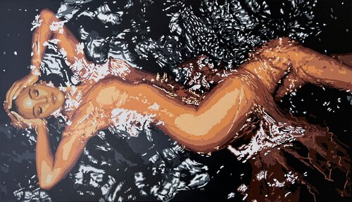 PERFECCIÓN 2 von Michel Acosta Perez, Malerei kaufen auf Singulart