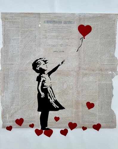 LIKE IT´S IN THE AIR de Michel Acosta Perez, Pintura a la venta en Singulart