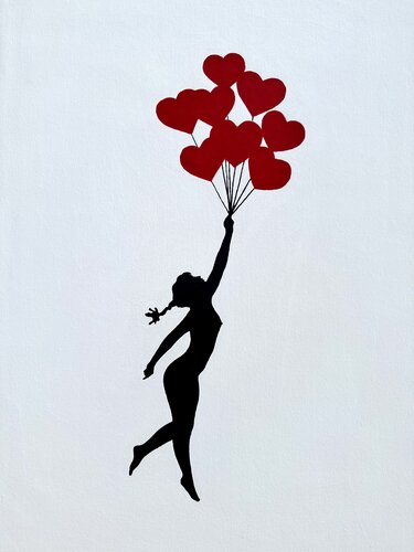 LIKE MAKES ME FLY par Michel Acosta Perez, Peinture en vente sur Singulart