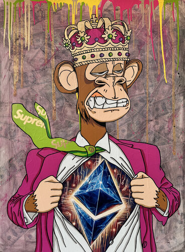 ETHEREUM SUPREME van Michel Acosta Perez, Schilderij te koop op Singulart