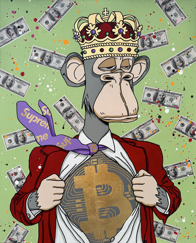 APE SUPREME 2 par Michel Acosta Perez, Peinture en vente sur Singulart