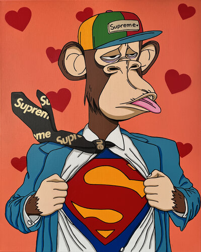 "S" de Supreme by Michel Acosta Perez, 회화 for Sale on Singulart