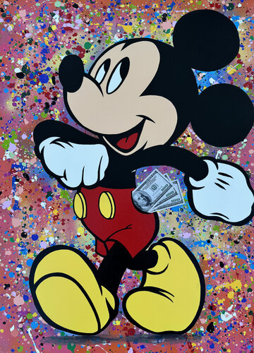 HAPPY MONEY di Michel Acosta Perez, Pittura in vendita su Singulart