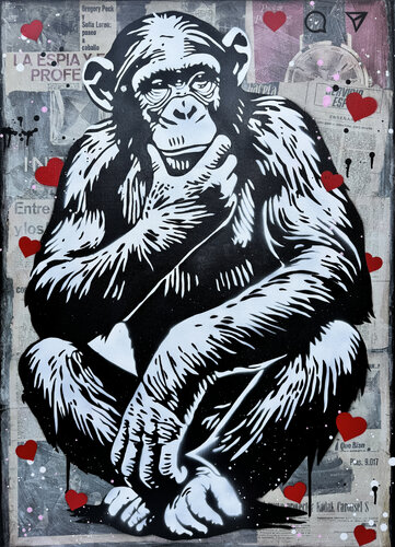 Publico, luego… ¿existo? de Michel Acosta Perez, Pintura a la venta en Singulart