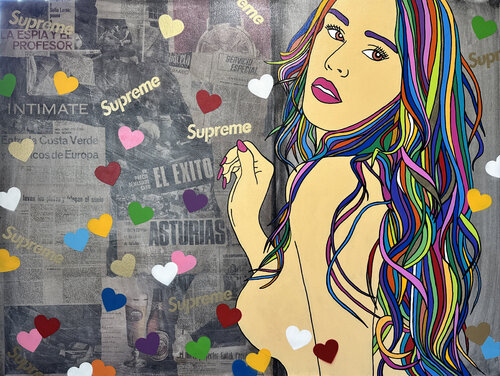 Supreme Desire von Michel Acosta Perez, Malerei kaufen auf Singulart