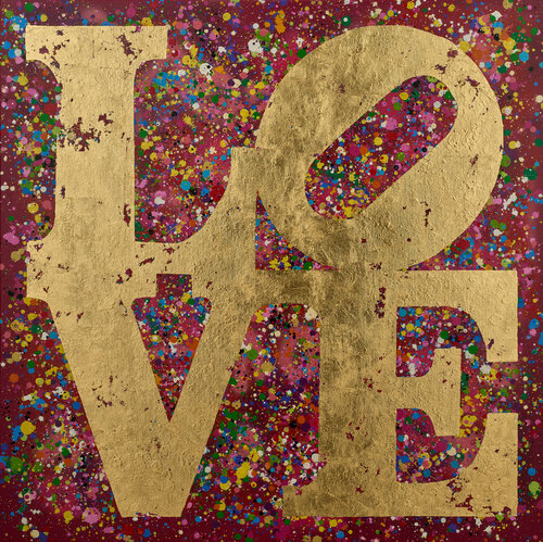 GOLDEN LOVE de Michel Acosta Perez, Pintura a la venta en Singulart