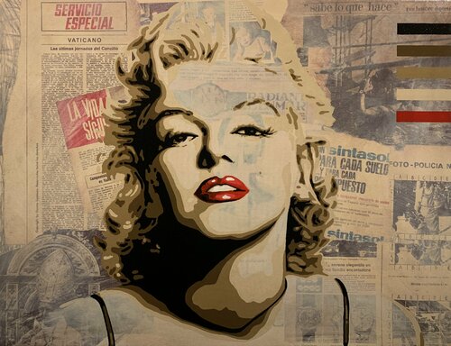 MARILYN di Michel Acosta Perez, Pittura in vendita su Singulart
