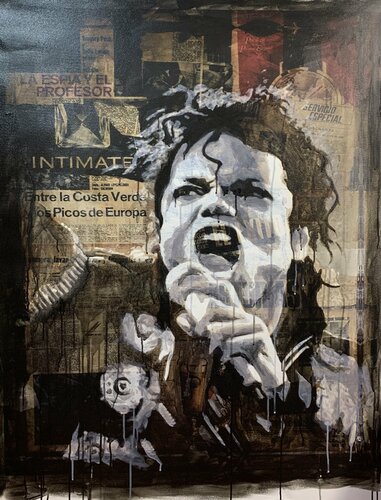 THE KING di Michel Acosta Perez, Pittura in vendita su Singulart