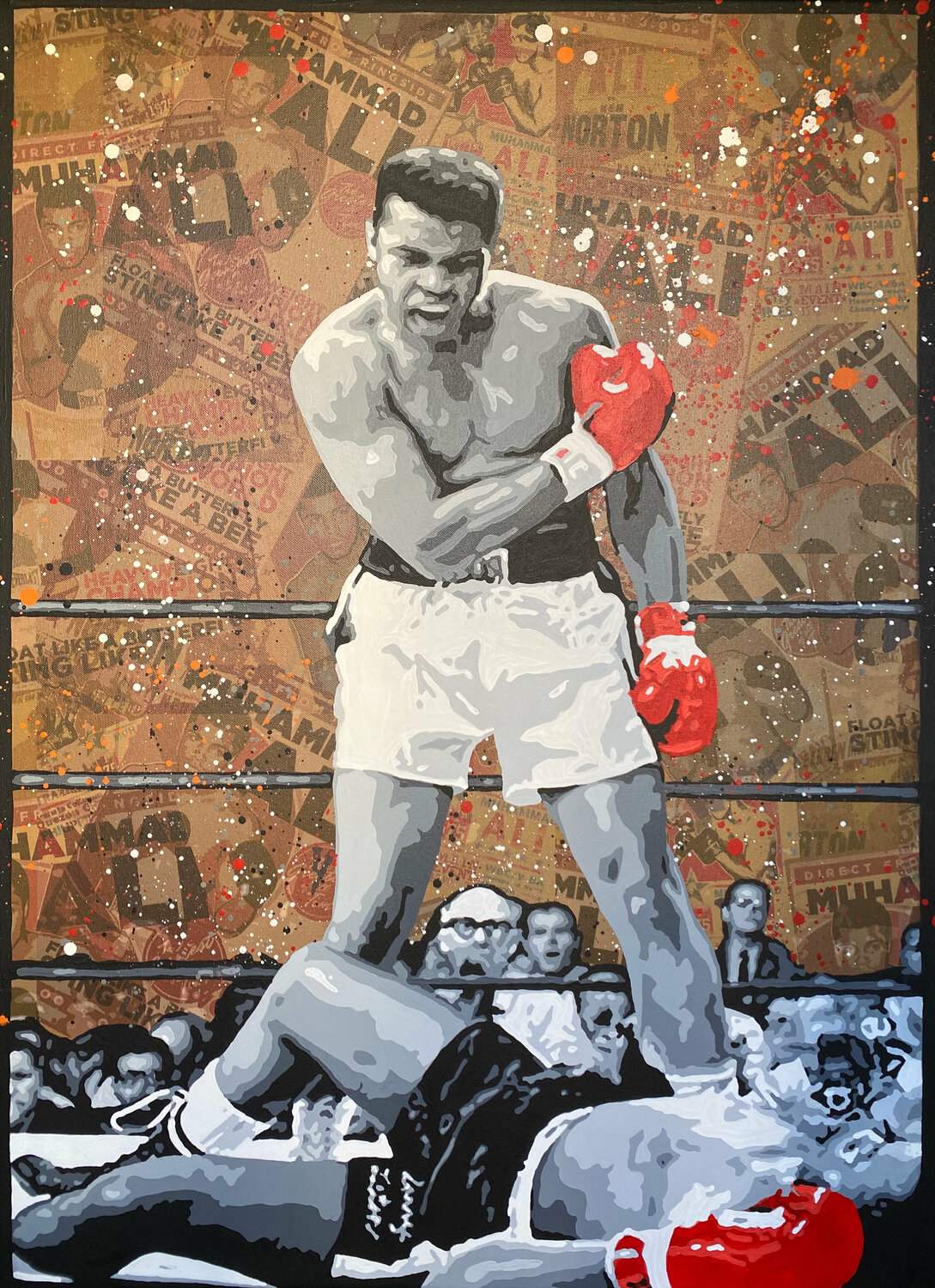 Get up and fight, sucker! Michel Acosta Perez