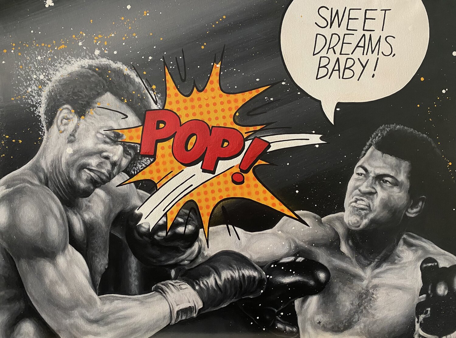 THE POWER OF POPART Michel Acosta Perez Originalgemälde zu verkaufen