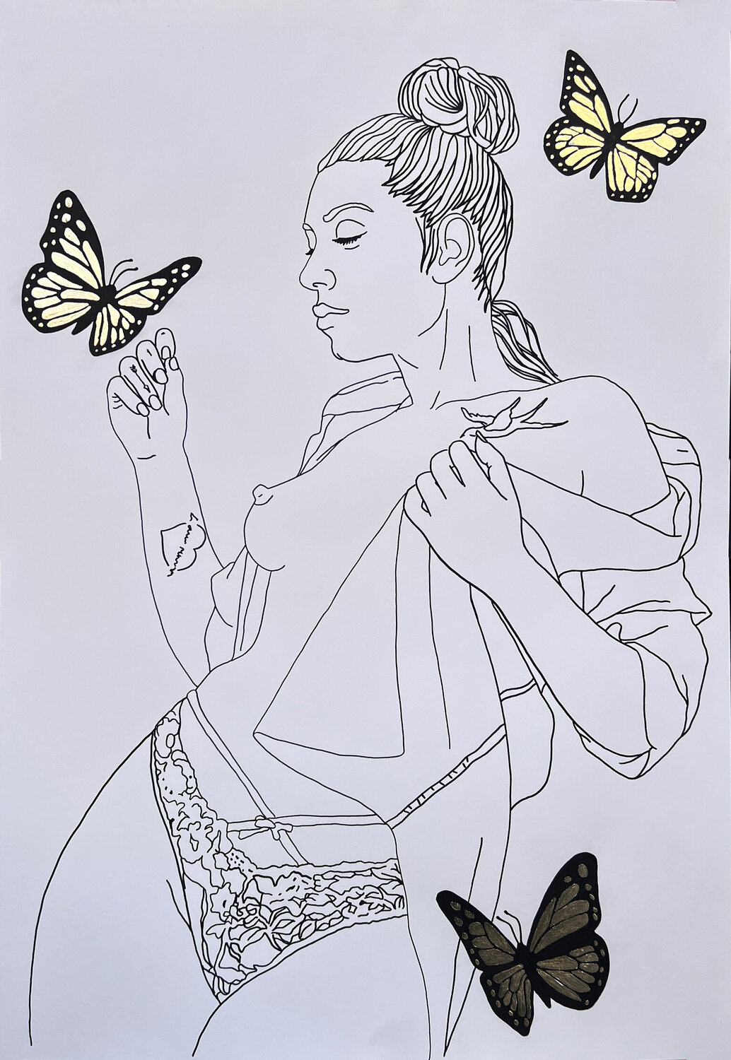 "BUTTERFLIES" (Venus) Michel Acosta Perez