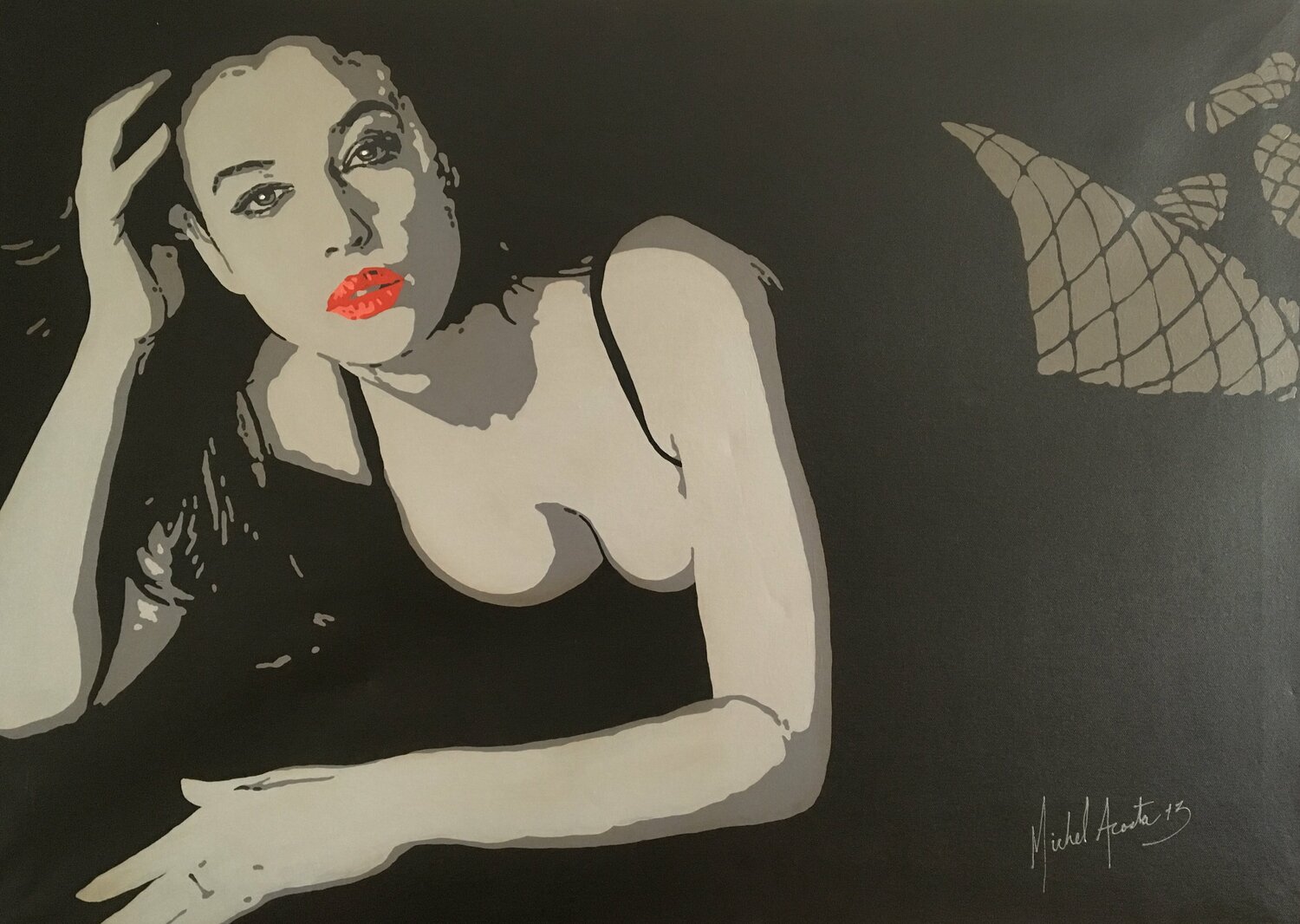 PORTRAIT MONICA 2 Michel Acosta Perez