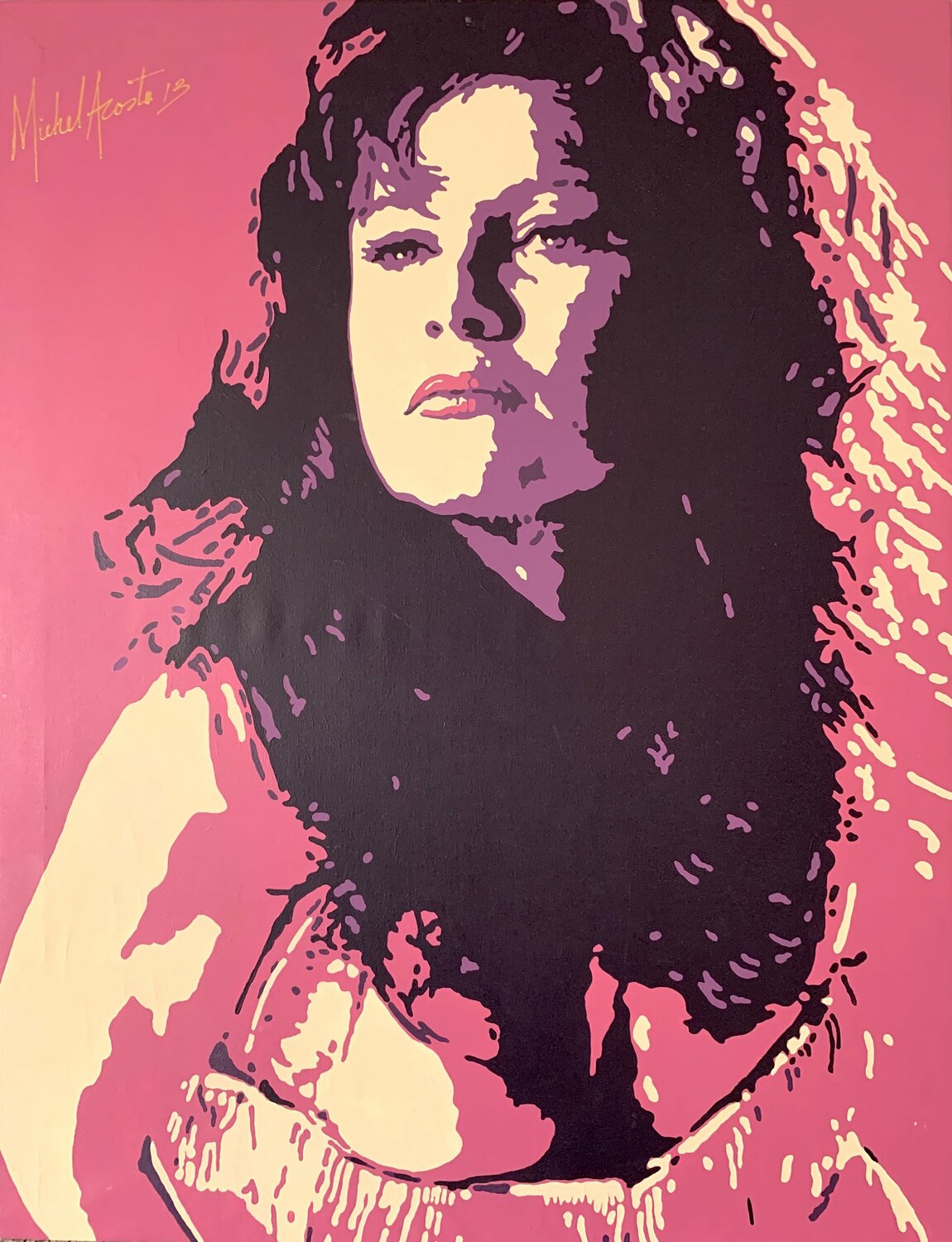 PORTRAIT ISABEL SANTOS Michel Acosta Perez