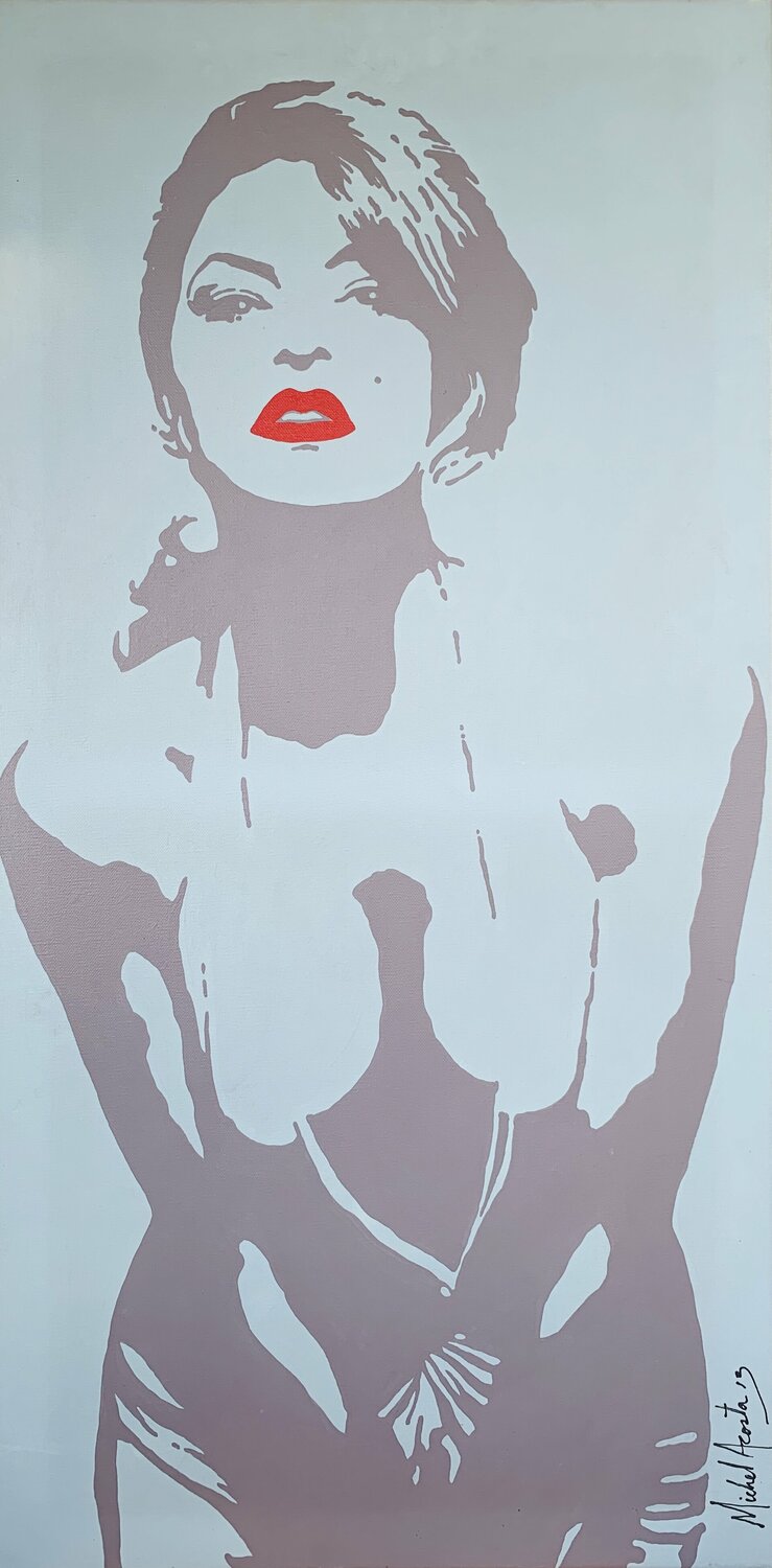 EVA MENDEZ (BLUE) Michel Acosta Perez