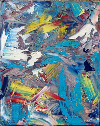 La realtà non è mai come sembra van Giuseppe Pastore, Schilderij te koop op Singulart