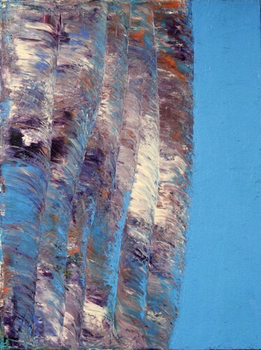 Ma il cielo è sempre più blu di Giuseppe Pastore, Pittura in vendita su Singulart