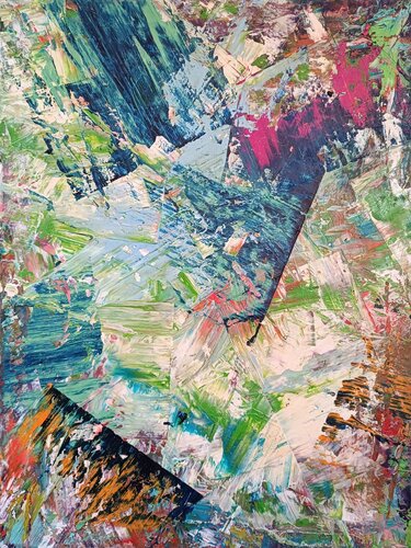 Atto creativo by Giuseppe Pastore, Painting for Sale on Singulart