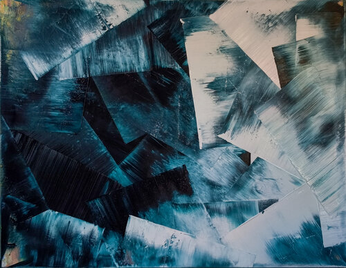 Nuvola di luce di Giuseppe Pastore, Pittura in vendita su Singulart