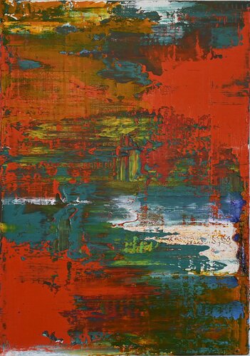 Red sky by Giuseppe Pastore, Painting for Sale on Singulart