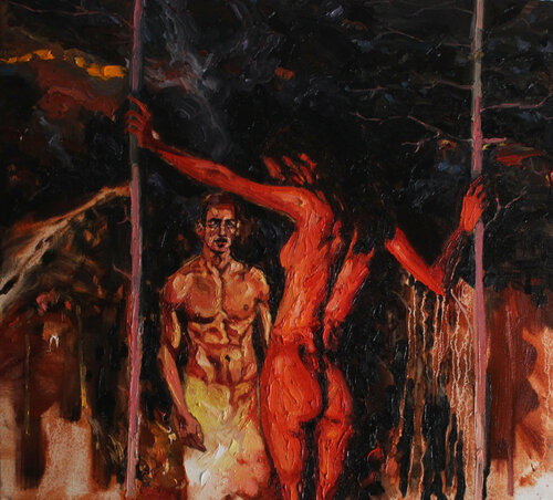 Paradise Lost di Claudia Barbu, Pittura in vendita su Singulart