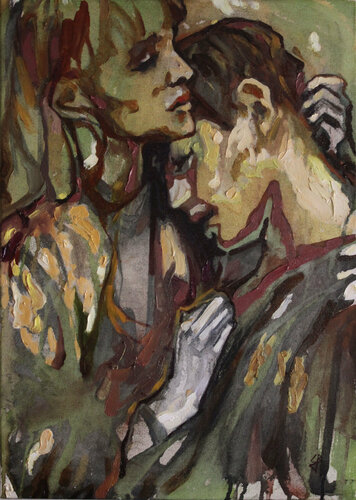 Forgiveness, love and softness van Claudia Barbu, Schilderij te koop op Singulart