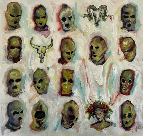 Anonymity van Claudia Barbu, Schilderij te koop op Singulart