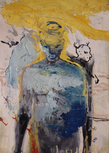 Ego by Claudia Barbu, 油畫 for Sale on Singulart