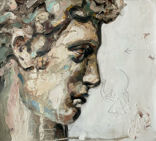 Red Eyes von Claudia Barbu, Malerei kaufen auf Singulart