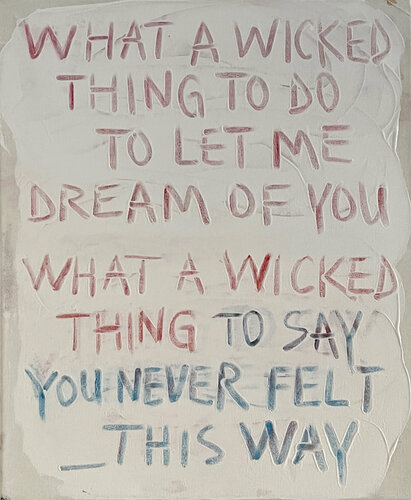 WICKED GAME von Claudia Barbu, Malerei kaufen auf Singulart