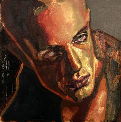 Glamour by Claudia Barbu, Painting for Sale on Singulart