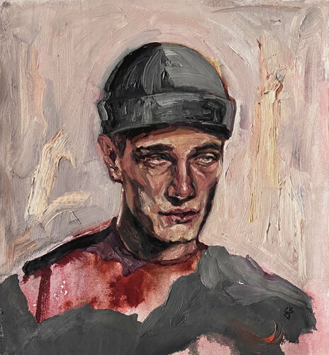 Sad Man von Claudia Barbu, Malerei kaufen auf Singulart