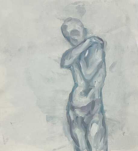 Boy of summer van Claudia Barbu, Schilderij te koop op Singulart